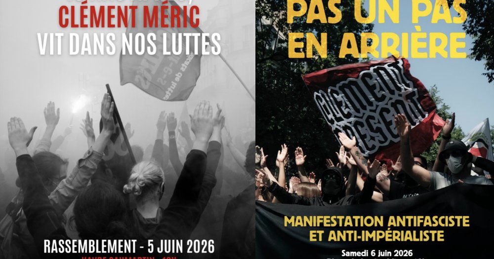 05-06/06 : hommage à Clément Méric, assassiné par des néonazis en 2013
