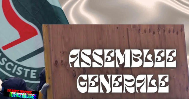 08/09 : Assemblée générale antifasciste