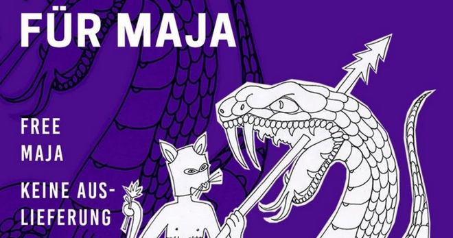 15 janvier 2026 Actions soutien Maja Antifas Budapest