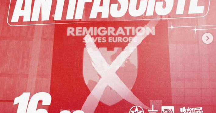 16/08 : Appel à contre-rassemblement antiraciste et antifasciste contre l'extrême-droite