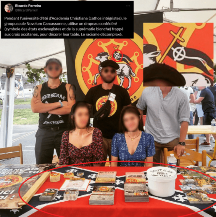 La déco du stand de Novelum Carcassonne à l'UDT 2024, relevée par @RicardoPareira.