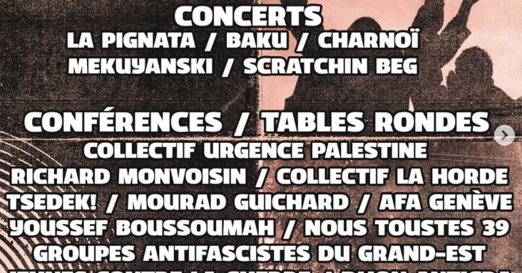04-05/09 : Forum antifasciste