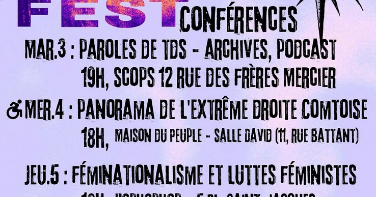 Première édition du Besac Antifa Fest